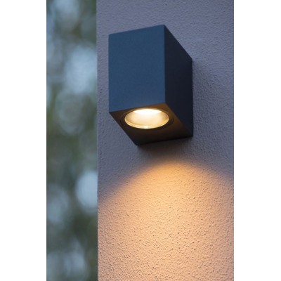 Outdoor Spot Wall Lamp ZARO IP44 Black