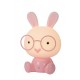 LED Childrens Portable Lamp DODO Rabbit Dimmable Pink