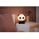 LED Παιδικό Φορητό Επιτραπέζιο Φωτιστικό Dodo Panda Dimmable Μαύρο με Λευκό