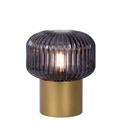 Table Lamp JANY Ø16cm Brass Grey
