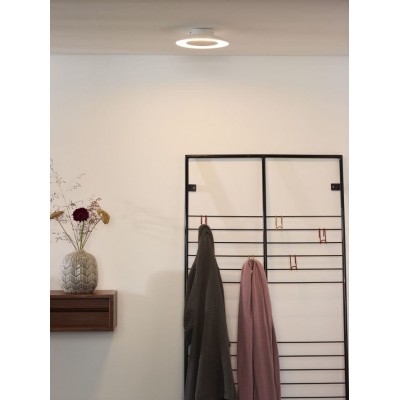 LED Φωτιστικό Οροφής Foskal Ø21,5cm 2700K Λευκό