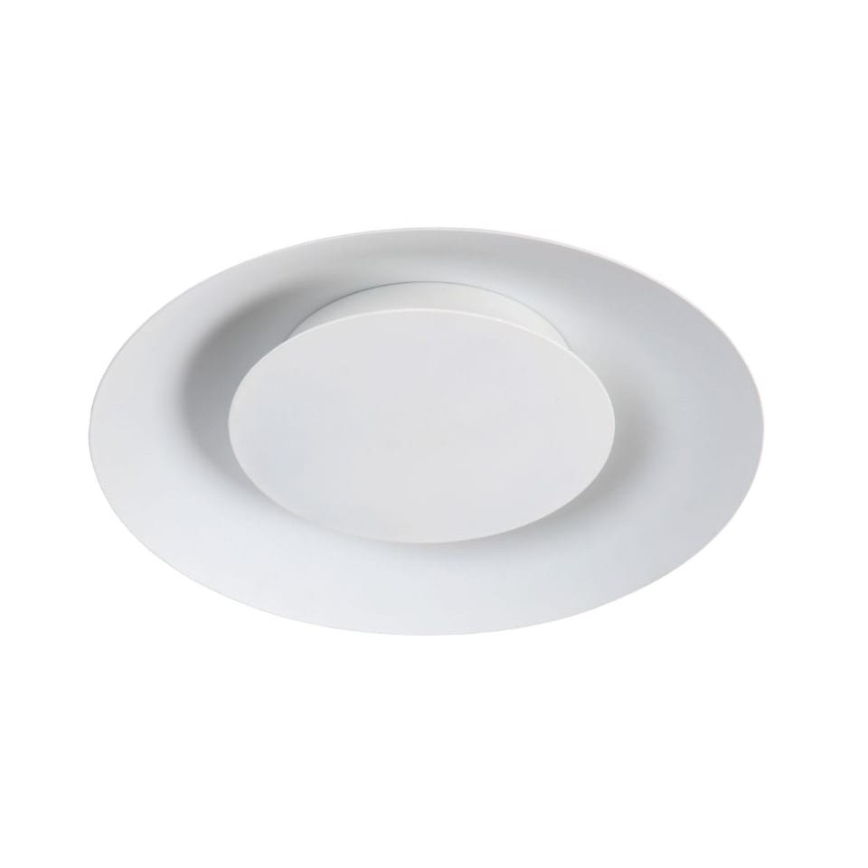 LED Ceiling Lamp FOSKAL Ø34,5cm 2700K White