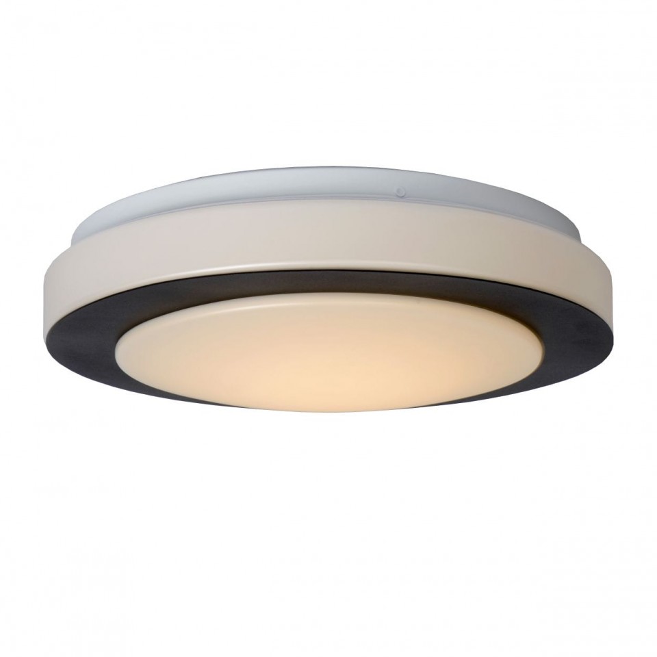 LED Ceiling Lamp DIMY Ø28,6cm IP21 Dimmable 3000K Black Opal