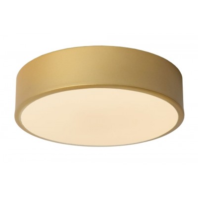 LED Ceiling Lamp UNAR Ø20cm Dimmable 2700K Brass Opal