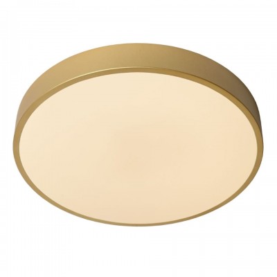 LED Ceiling Lamp UNAR Ø39,5cm Dimmable 2700K Brass Opal