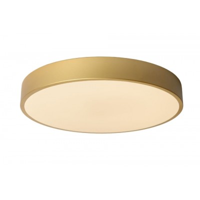 LED Ceiling Lamp UNAR Ø39,5cm Dimmable 2700K Brass Opal