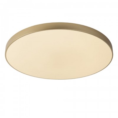 LED Ceiling Lamp UNAR Ø80cm Dimmable 2700K Brass Opal