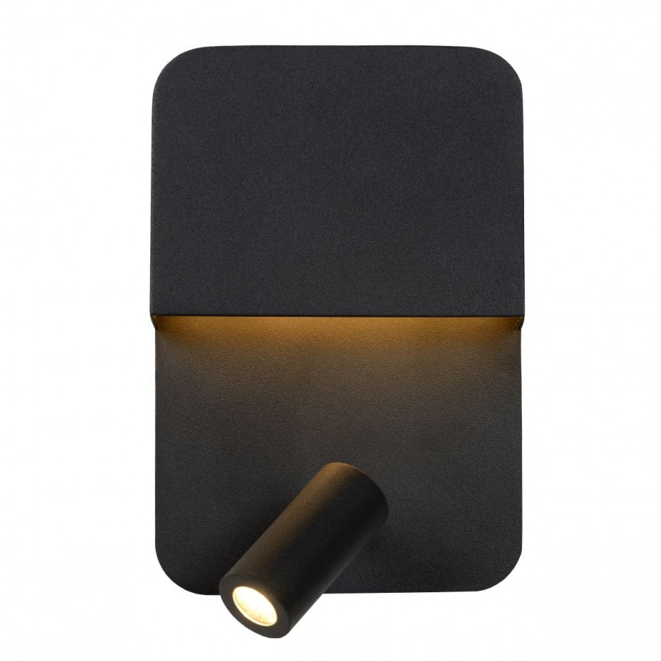 LED Wall Lamp BOXER 10cm 3000K Black