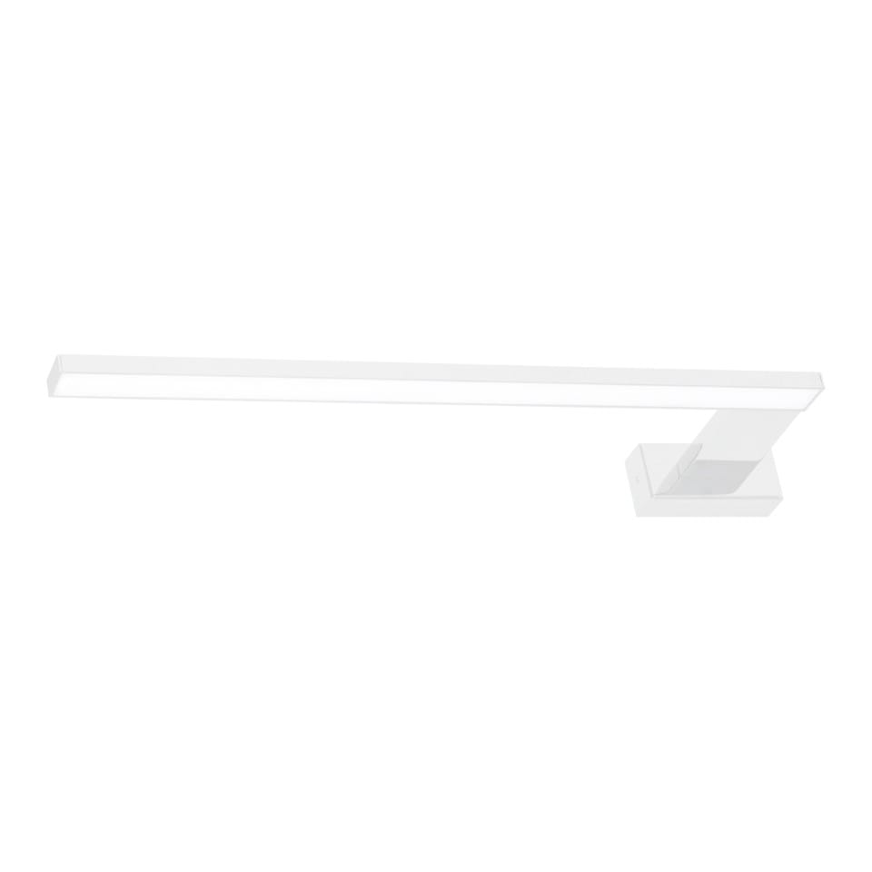 LED Απλίκα Τοίχου Shine Αριστερό IP44 11W 45cm Λευκό