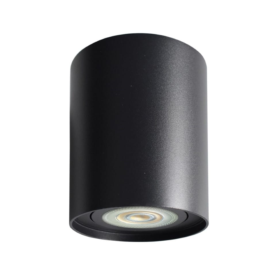 Ceiling Spot Lamp Bima Round Black