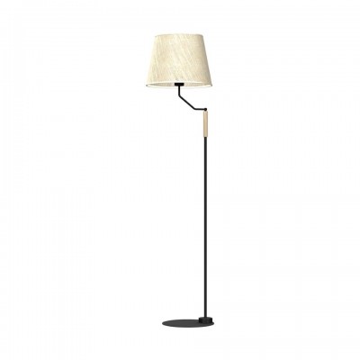 Floor Lamp Etna with shade 160cm Black