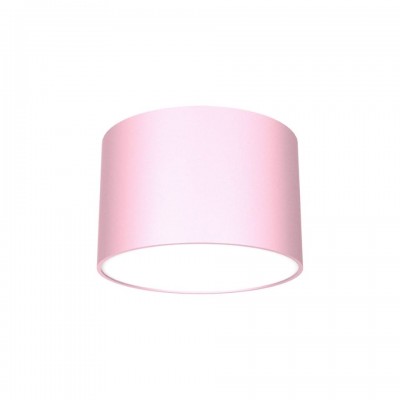 Children's Ceiling Lamp Dixie with shade 8cm Pink White