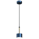 Pendant Lamp Arena with shade Blue Gold
