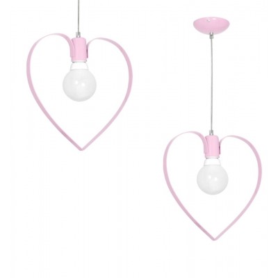 Children's Pendant Lamp Amore Pink