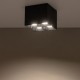 LED Σποτ Οροφής Midi Led 16W Μαύρο