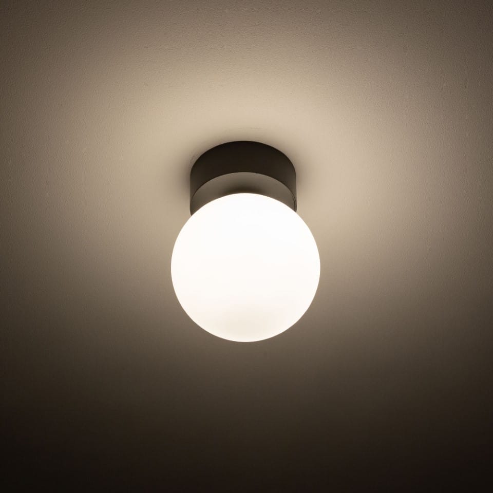 Ceiling Lamp Kier S Black White