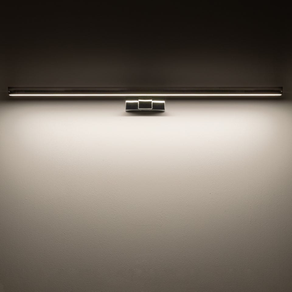 LED Wall Lamp Cezanne Led L IP44 Chrome