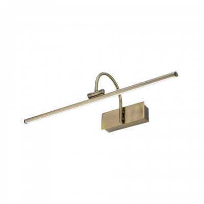 LED Wall Lamp Giotto Led M Antique Brass