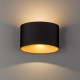 LED Outdoor Wall Lamp Ellipses Led IP54 Black-Gold