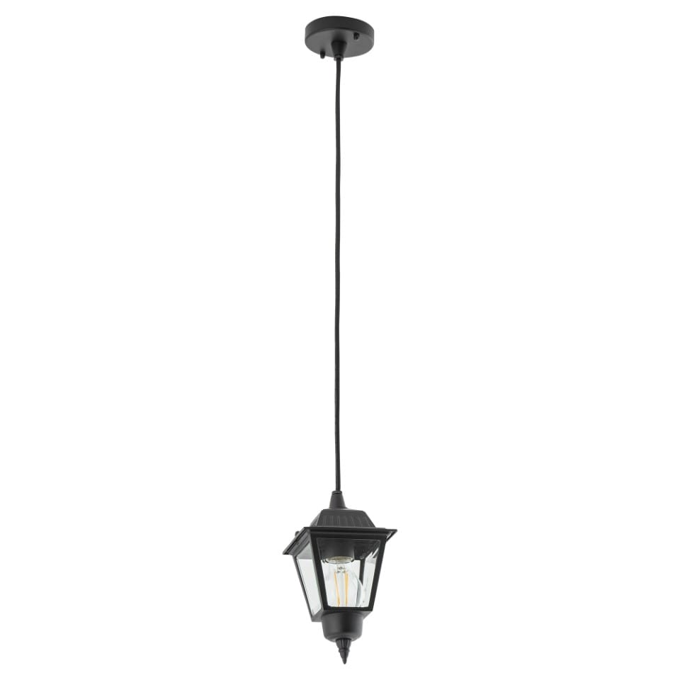 Outdoor Pendant Lamp Ana IP44 Black