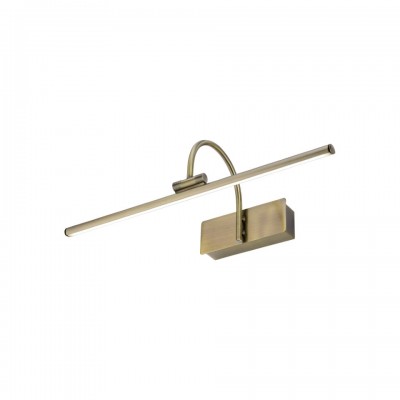 LED Wall Lamp Giotto Led S Antique Brass