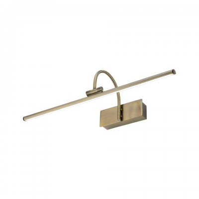 LED Wall Lamp Giotto Led M Antique Brass