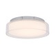 LED Ceiling Lamp Pan Led S IP44 Transparent Chrome