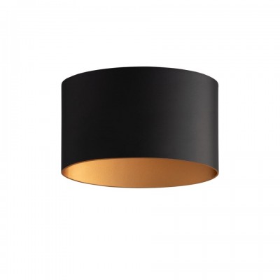 LED Outdoor Wall Lamp Ellipses Led IP54 Black-Gold