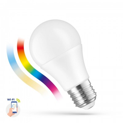 LED Bulb E27 A60 9W 6000K CCT RGB Smart
