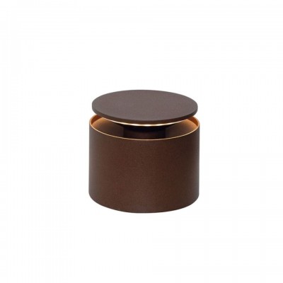 LED Portable Table Lamp Push-up IP54 Dimmable Corten