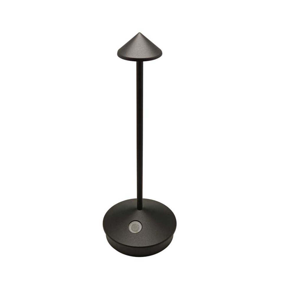 LED Rechargeable Portable Lamp Koa IP65 Dimmable Black