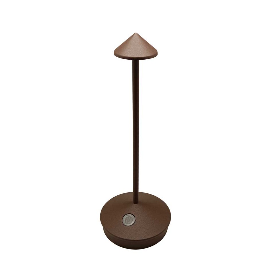 LED Rechargeable Portable Lamp Koa IP65 Dimmable Brown/Rust