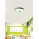 LED Παιδικό Φωτιστικό Οροφής Dinosaur Φ50cm Θερμό/Ημέρας/Ψυχρό με Τηλεχειριστήριο Πράσινο