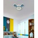 LED Παιδικό Φωτιστικό Οροφής Mickey Φ46cm Θερμό/Ημέρας/Ψυχρό με Τηλεχειριστήριο Μπλε