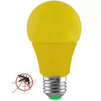 Anti mosquito LED E27 Α60 9W 830lm Yellow