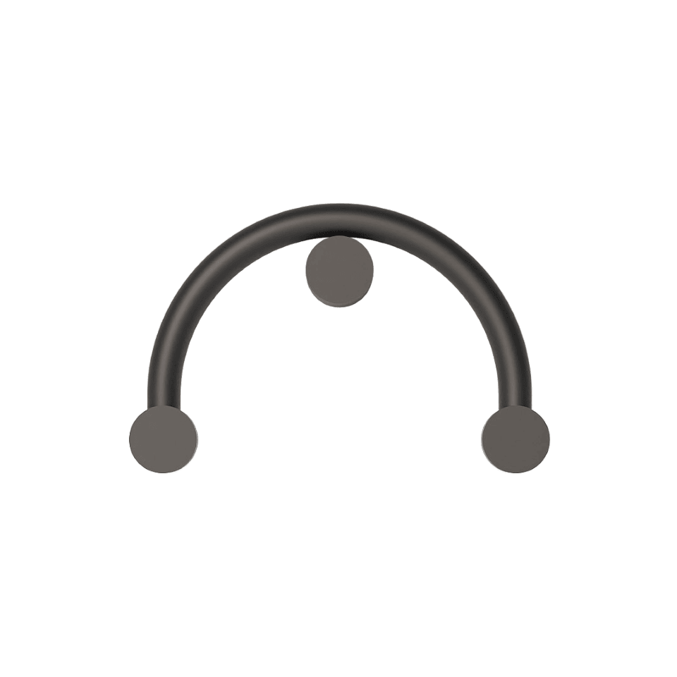 LED Απλίκα Rigoberta Wall Indirect Curved Μαύρο