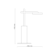 LED Επιτραπέζιο Φωτιστικό Rafaela Table Μαύρο