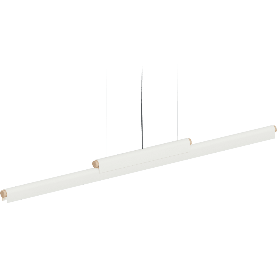 LED Κρεμαστό Φωτιστικό Rudi 120cm Pendant Λευκό