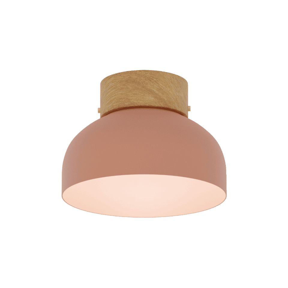 Ceiling Lamp Reiko Ceiling Teracotta Red