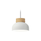 Pendant Lamp Reiko Φ21 White with Wood