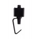 TRACK Pendant adapter for the 1-circuit Track System Black (Extension)