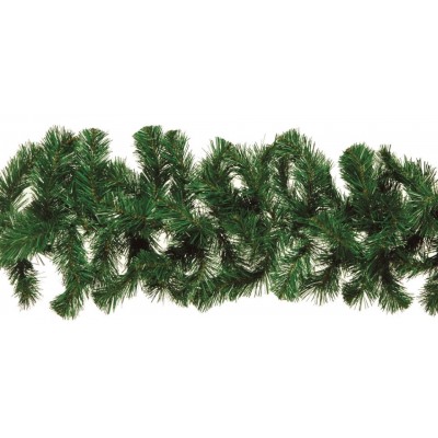 Πράσινη Χριστουγεννιάτικη Γιρλάντα Imperial 270cm Ø 35cm