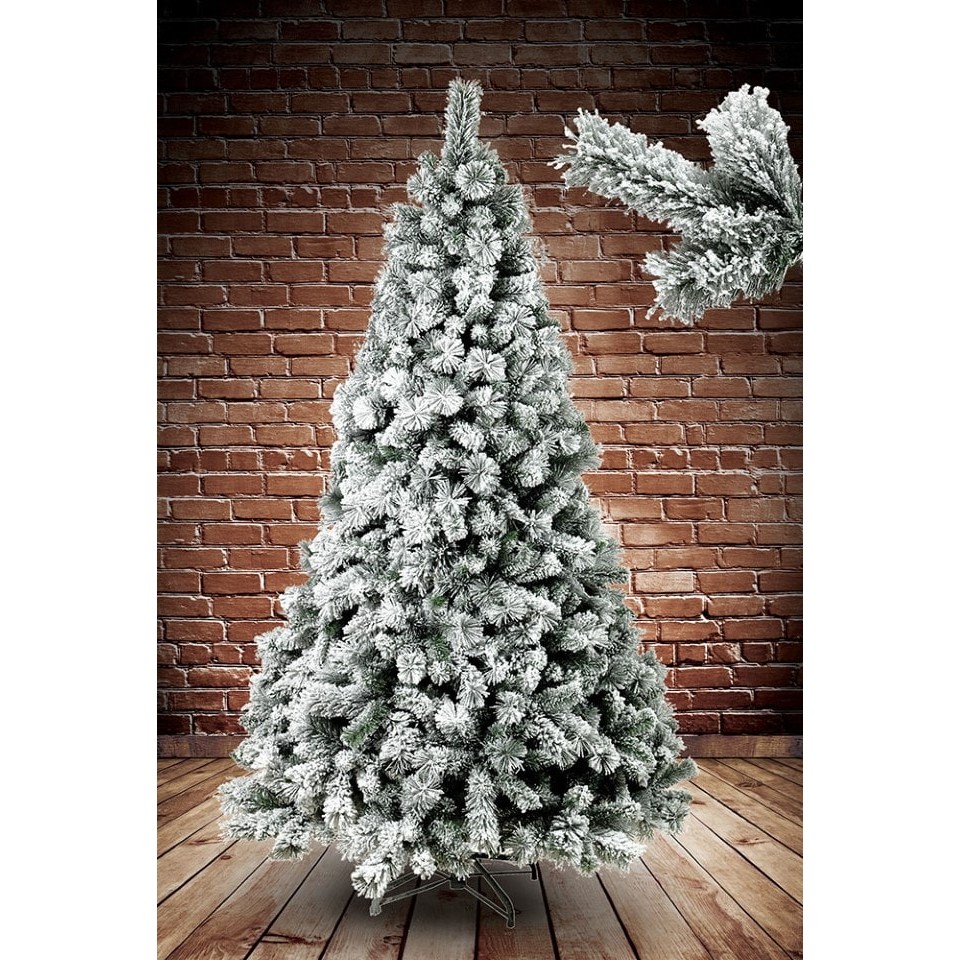 Χιονισμένο Χριστουγεννιάτικο Δέντρο Αλάσκα 270cm