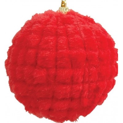 Κόκκινη Χριστουγεννιάτικη Μπάλα 8cm