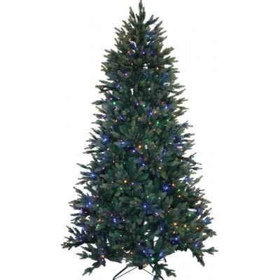 Χριστουγεννιάτικο Δέντρο Με Φωτάκια LED RGB Με Δυνατότητα Αλλαγής Χρώματος Και Προγράμματος 210cm