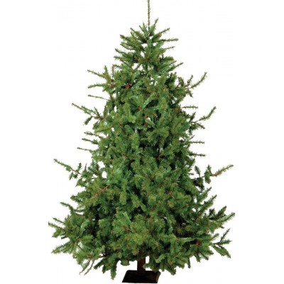 Χριστουγεννιάτικο Δέντρο Με Ξύλινο Κορμό 270cm