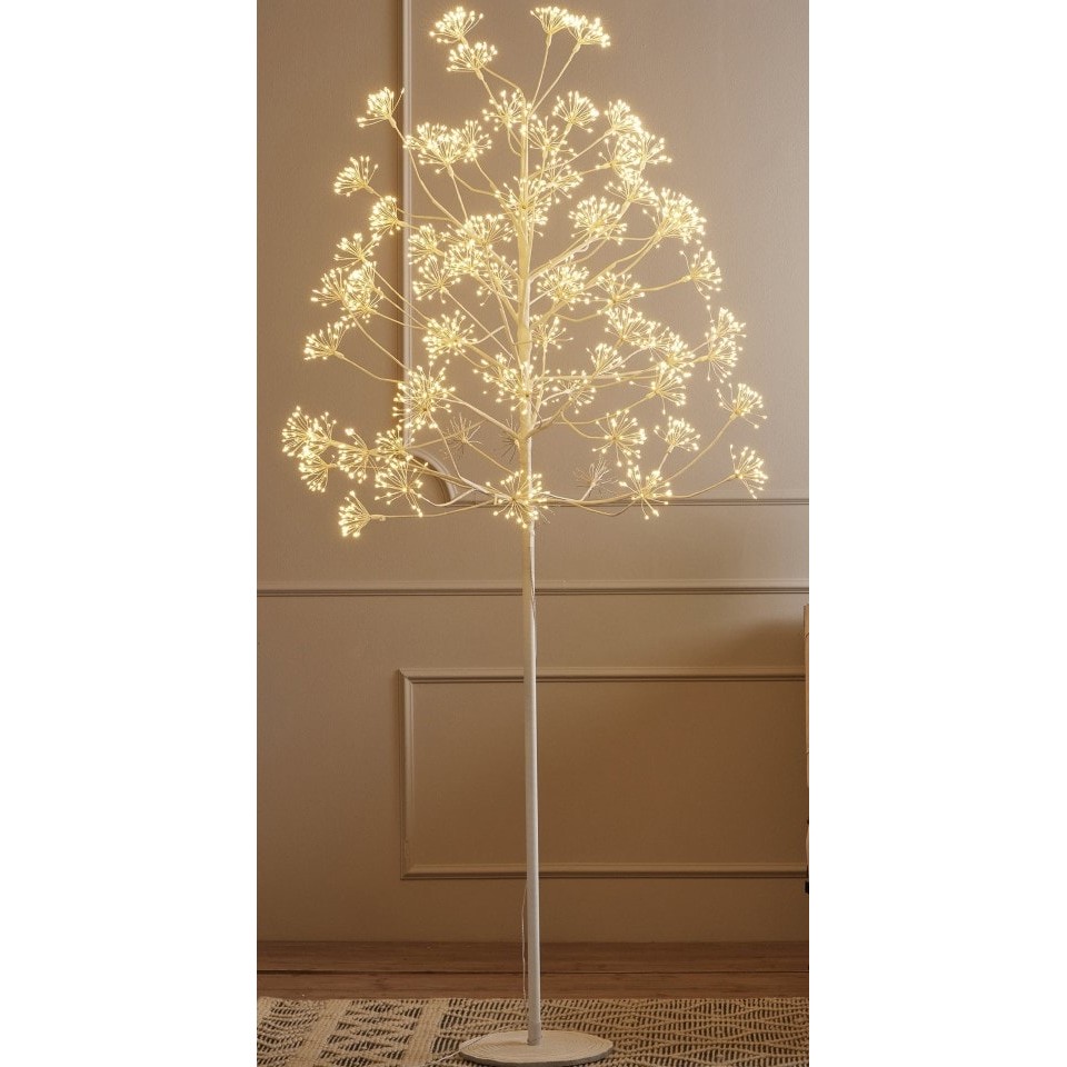 Φωτιζόμενο Δέντρο Με 2016 LED Φωτάκια Εξωτερικού Χώρου Θερμού Φωτισμού Και Μετασχηματιστή Ip44 210(h)cm