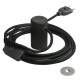 Μαγνητικό Ντουί Magnetico®-Plug Elegant, έτοιμο για χρήση Μαύρο