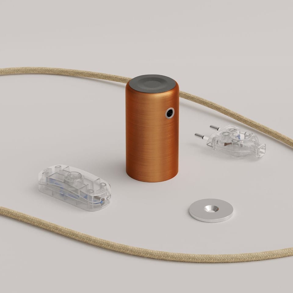 Μαγνητικό Ντουί Magnetico®-Plug Elegant, έτοιμο για χρήση Χάλκινο Αντικέ