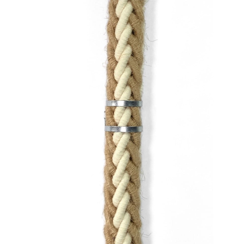 Καλωδίωση SnakeBis με ξύλινο ντουί, διακότπη και καλώδιο τριχιά Λευκό Με Λάμπα